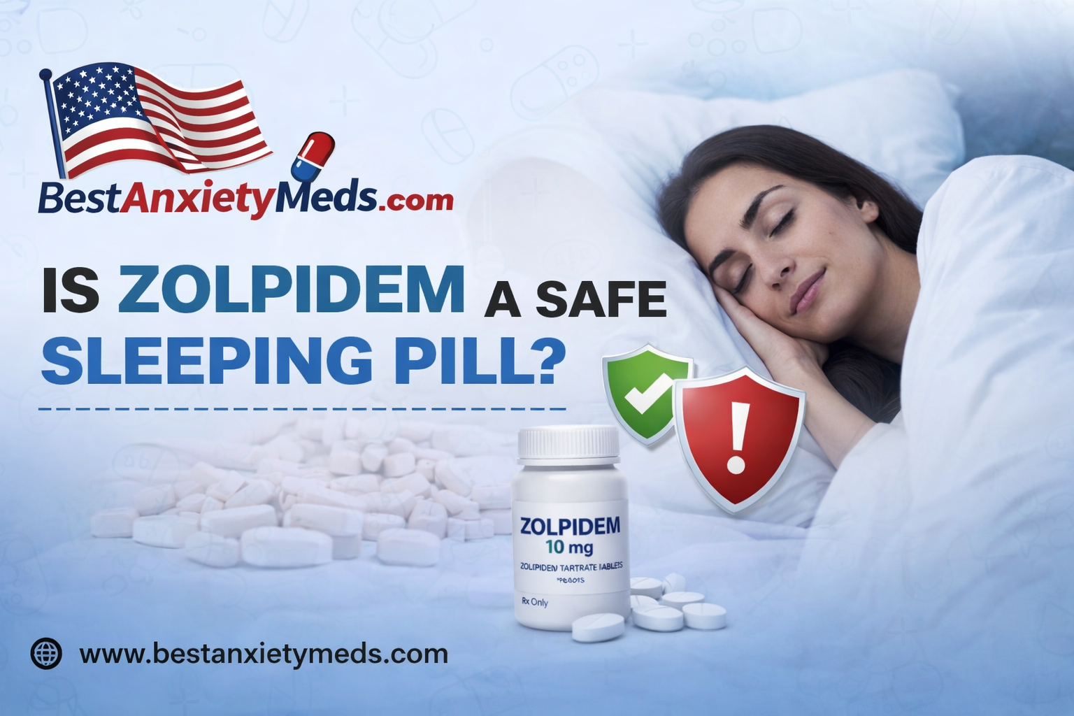 Is zolpidem a safe sleeping pill?