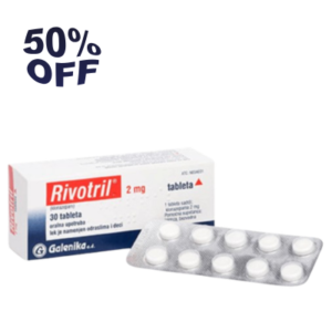 There are millions of people around the world who have been struggling with depression, anxiety, seizures, panic disorders, etc due to their hectic schedules and other issues. It’s quite common these days as every individual is in stress and looking for a permanent solution to treat anxiety disorders. Rivotril also known as Clonazepam is an effective medication that helps in treating seizures and panic disorders. It is a benzodiazepine that helps enhance the effects of gamma-aminobutyric acid (GABA), a neurotransmitter that calms the brain and nerves. If you are looking for solutions to prevent seizures and control your panic attacks then you need to consult with your doctor to buy Rivotril pill. Action Mechanism of Rivotril Pill Rivotril works by enhancing the effects of GABA gamma-aminobutyric acid which is a neurotransmitter in the brain that inhibits or slows down nerve activity. This pill binds with the GABA receptors to decrease abnormal electrical brain activity and the severity of seizures. When Rivotril interacts with GABA receptors you will feel a reduction in the anxiety symptoms and a calming effect will be produced. When you consume Rivotril medicine it mitigates the excessive neural activity and thus provides therapeutic relief for seizures and anxiety symptoms. Benefits of Rivotril Tablet With proper guidance from your medical specialist, you can avail benefits of Rivotril medicine. If you are dealing with epileptic seizure then you must buy Rivotril pill online as it helps in calming the abnormal brain activity. It reduces the frequency of seizures occurring in the body and prevents their occurrence. This medicine is prescribed to individuals who are struggling with panic disorders and looking for solutions to alleviate anxiety symptoms. When you take this medicine it benefits you by reducing the intensity and frequency of panic attacks. It comes with anxiolytic properties that provide relief in anxiety disorder or certain movement disorders. It also contains sedative effects that produce relaxing effects and sleep for those who are dealing with sleeping difficulties like insomnia. Its benefits can be availed by carefully monitoring the response of the patient towards the medication. Precautions and Warning When you want to start your treatment with Rivotril pill you must strictly adhere to the warning and precautions of this medicine. It is important to understand that abrupt discontinuation of this medicine without medical advice might cause withdrawal symptoms that include seizures. You might experience drowsiness, impairing alertness and coordination after consuming this medicine thus you must not be involved in activities that require mental acuity. Prolonged use of this medicine could lead to dependence or tolerance so consult with your healthcare professional. It is advised to avoid the intake of alcohol while taking this medicine is it could exacerbate drowsiness. Pregnant ladies must discuss with their doctor before taking medicine to treat anxiety symptoms. Side Effects When an individual start taking a pill he might experience certain side effects that are common: Drowsiness Dizziness Fatigue Nausea Coordination difficulties Headache Constipation, etc. But these side effects usually go away within a week and you don’t have to worry about that. In case if these side effects exist for a long time then you need to immediately rush to your doctor. You might experience changes in your appetite, weight fluctuations or blurred vision then also don’t neglect such issues and talk with your healthcare professional without any delay. Long-term use of this medicine could lead to dependence or tolerance so you need to talk with your medical specialist if any side effects occur. Dosage Guidance The dosage of the Rivotril pillvaries based on the individual needs and medical conditions. For adults who are dealing with seizures or panic disorder, the initial dose typically ranges from 0.5 to 1.5 milligrams per day. You can gradually increase the dose according to your body’s response. How to Use Rivotril Pill? Rivotril pills should be used as suggested by your healthcare professional. You need to take this medicine orally without crushing or chewing the tablets. You can take the medicine with or without water. Make your dosage adjustment without consulting a doctor to prevent withdrawal symptoms. In case you forget to take a medicine then take it as soon as you remember it. But avoid the overdosage of the medicine. Is clonazepam the same as Rivotril? Yes, Rivotril is the same as clonazepam. Rivotril is a trade name used in several countries for clonazepam, a benzodiazepine commonly indicated to treat epileptic seizures and panic disorders. How Can I Place Order to Buy Rivotril Pill Online Without Prescription? When you visit our website you need to create an account and provide your information in the required fields. Once you are done with registration process you can search for the medicine that you want to place an order for. When you add the medicine with the quantity mentioned you can proceed to make the payment and a confirmation link will be send to you that your payment has been made and order has been placed. after that you can get the medicine at your doorstep within 2-5 working days. You can easily buy Rivotril pill online without prescription from our online pharmacy. Buy Rivotril 2mg For Sleep & Anxiety Rivotril 2mg is extensively used to decrease seizures, anxiety, and induce sleep. Rivotril 2mg USA (Clonazepam) belongs to the benzodiazepine family. This medication potentially shows its effects within an hour of consuming it. This drug delivers its effects by slowing down the activity of your brain in the Central Nervous System. The medicine acts as a sedative for the treatment of anxiety or seizures. You can start off with 2mg, taking approval from the doctor if the medicine is suitable for you. This drug is an FDA-approved medication but one should be careful enough before taking it especially the ones who have had a bad medical history. It is a prescription medication that cannot be sold illegally as using it redundantly or for petty reasons can cause serious side effects. Ensure that you visit the doctor who upon the evaluation of medical history will suggest you the right dose of Rivotril. Buy Rivotril 2mg Online at Affordable Prices in USA If you are looking to buy Rivotril 2mg at affordable prices, then you can buy online that offers FDA-approved medication. Your transactions are safe and easy with us and we ensure to deliver the order to your door on time. You can expect your order to be delivered within 3 business working days. You can stay in touch with our customer care until you receive your order and know the status of your order. If you have any query or concerns about the information of the product, you can directly call us.