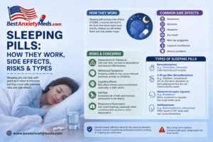 Read more about the article Sleeping Pills: How They Work, Side Effects, Risks & Types
