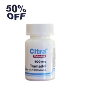 Citra 100 mg is a prescription pain-relief medication commonly used to manage moderate to severe pain. It contains a combination of Tramadol Hydrochloride and Paracetamol (Acetaminophen), which work together to provide effective and fast relief.